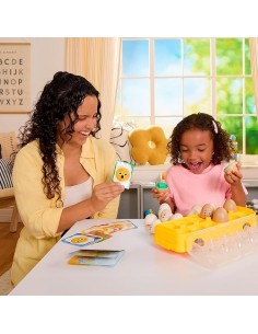 DJECO -JUEGO DE HUEVOS PARA APRENDER Y EMPARENTAR 2