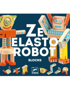 DJECO - ZE ELASTO ROBOT MADERA