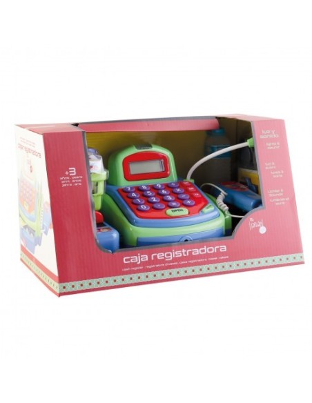 TACHAN - CAJA REGISTRADORA AZUL