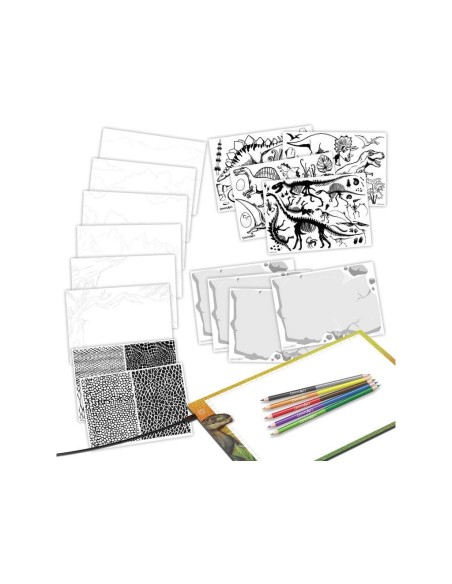 DINOS ART - PANTALLA DE LUD LED PARA DIBUJAR