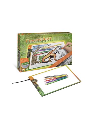 DINOS ART - PANTALLA DE LUD LED PARA DIBUJAR