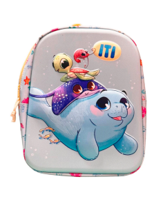 HAPE - MOCHILA INFANTIL ITI  Medidas: 27 cm x 10 cm x 22 cm