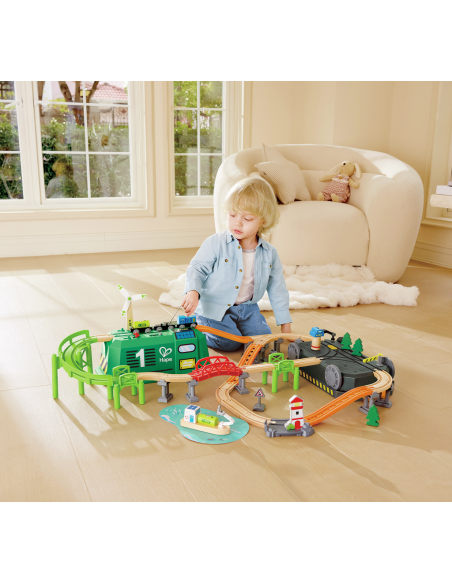 HAPE - SET DE TREN DE ENERGIA ECO EN CUBO