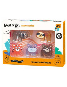 DJECO - IMANIX ANIMALES DE LA SAVANA 5 PZS
