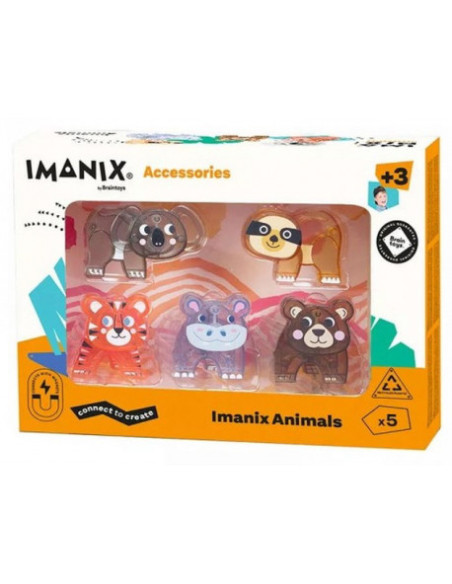 DJECO - IMANIX ANIMALES DE LA SAVANA 5 PZS