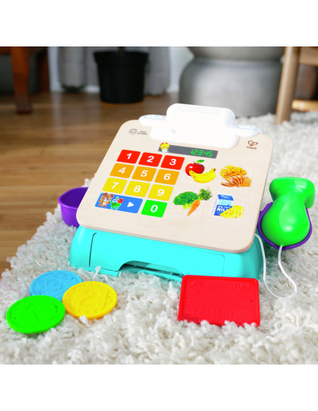 HAPE - CAJA REGISTRADORA INTERACTIVA 4 IDIOMAS