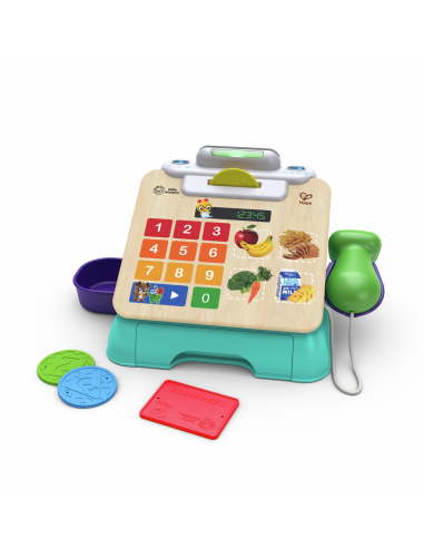 HAPE - CAJA REGISTRADORA INTERACTIVA 4 IDIOMAS
