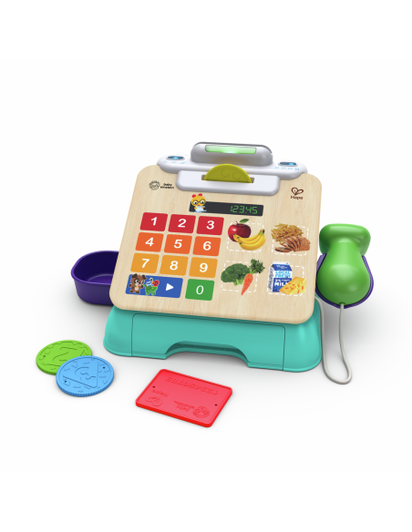 HAPE - CAJA REGISTRADORA INTERACTIVA 4 IDIOMAS