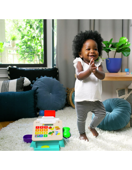 HAPE - CAJA REGISTRADORA INTERACTIVA 4 IDIOMAS