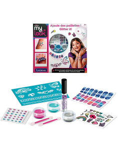 LEXIBOOK - SET TATUAJES Y UÑAS CON PURPURINA 2
