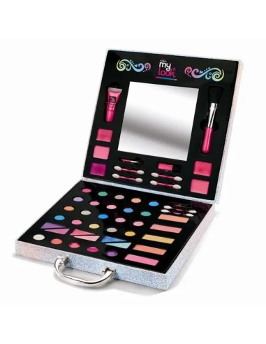 LEXIBOOK - ESTUCHE GLITTER MAKEOVER STUDIO