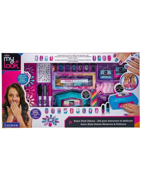 LEXIBOOK - SALÓN MANICURA Y PEDICURA DE LUJO