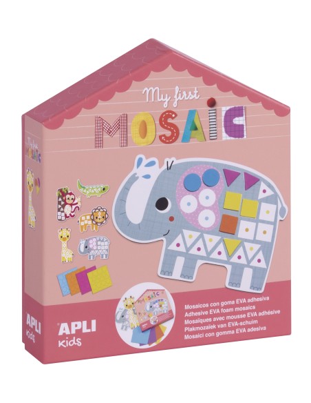 APLI - MOSAICOS CON GOMA EVA ADHESIVA