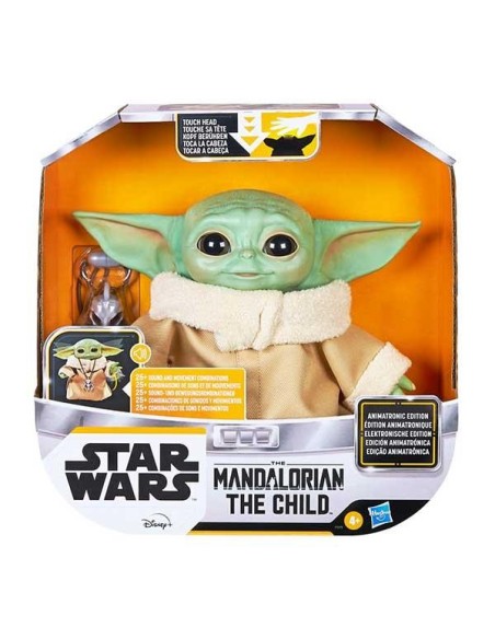 HASBRO - MUÑECO BABY YODA  MANDALORIAN INTERACTIVO