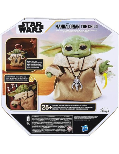 HASBRO - MUÑECO BABY YODA  MANDALORIAN INTERACTIVO