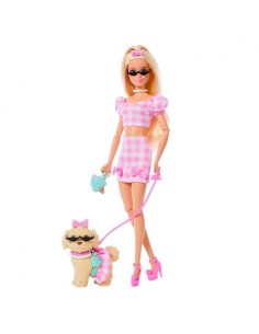 MATTEL - BARBIE TWINNING LOOKS RUBIA CON PERRO