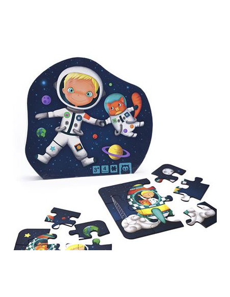 PUZZLE EVOLUTIVO 4 EN 1 ASTRONAUTA