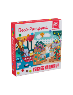 LAMINAS RECREATIVAS PARA DECORAR CON POMPONES