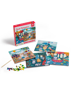 LAMINAS RECREATIVAS PARA DECORAR CON POMPONES 2