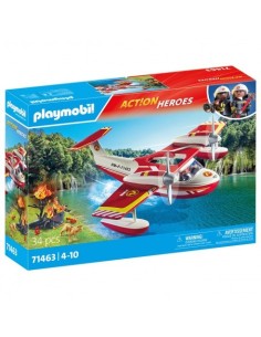 PLAYMOBIL - HIDROAVIÓN DE BOMBEROS ACTION HEROES