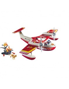 PLAYMOBIL - HIDROAVIÓN DE BOMBEROS ACTION HEROES 2