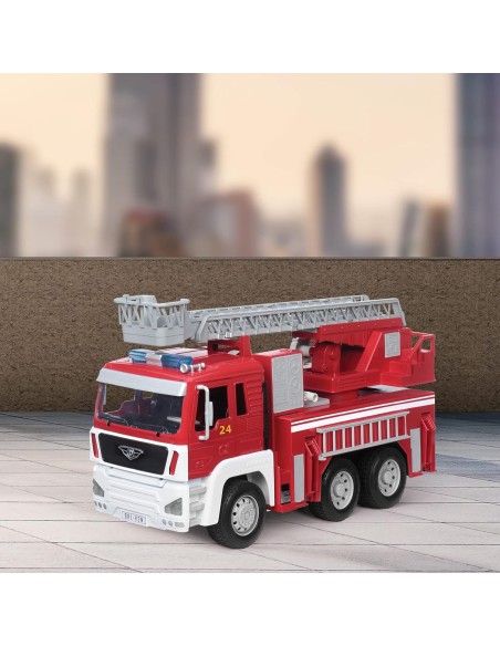 DJECO - DRIVEN CAMION DE BOMBEROS CON LUCES Y CONIDOS (48,05x17x25cm)