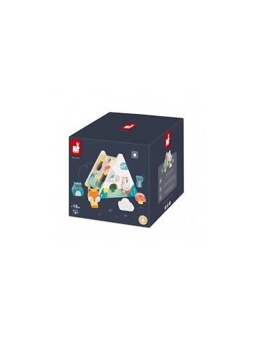 JANOD - CAJA CON FORMAS MADERA