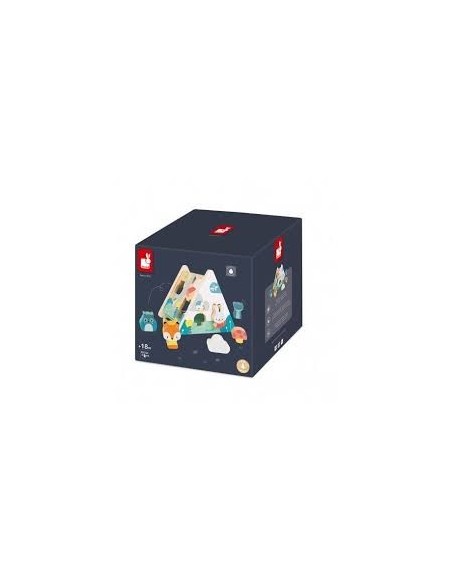 JANOD - CAJA CON FORMAS MADERA