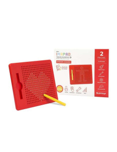 BRAINTOYS - IMAPAD TABLERO ROJO 31X25,5X1 CM