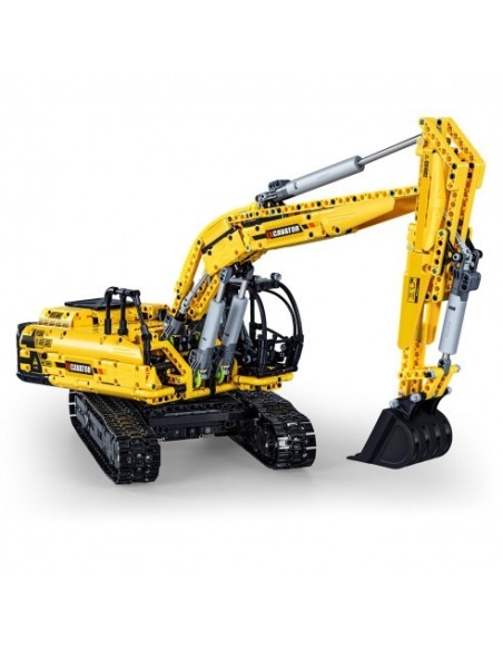 DEQUBE - CADA: EXCAVADORA FUNCIONAL 1072 PZAS(NO INCLUYE MOTOR)