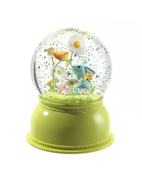 DJECO - LAMPARA BOLA DE NIEVE CONEJITO