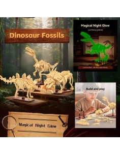 CADA - STEGOSAURUS DINO FOSIL 297 PZAS 2