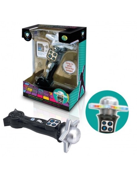 DEQUBE - MICRÓFONO DE KARAOKE DISCO BLUETOOTH