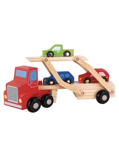 TACHAN - CAMION DE COCHES MADERA