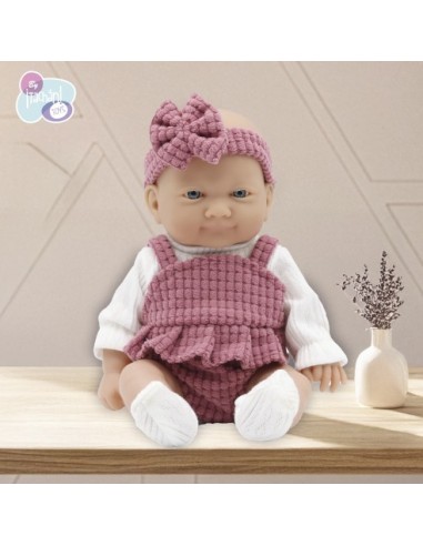 TACHAN - MUÑECA 26CM CONJUNTO FALDA PANTALON ROSA