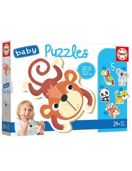 EDUCA - BABY PUZZLES FAUNA SALVAJE