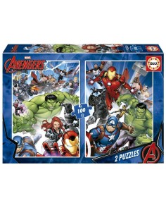 EDUCA - PUZZLE 2x100 AVENGERS