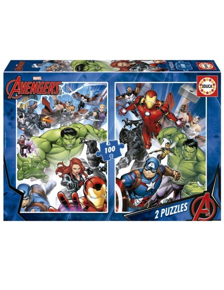 EDUCA - PUZZLE 2x100 AVENGERS