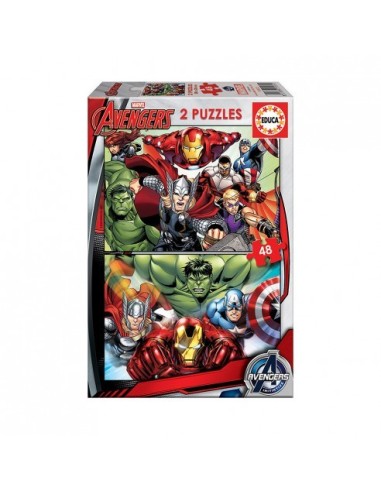EDUCA - PUZZLE 2x48 AVENGERS