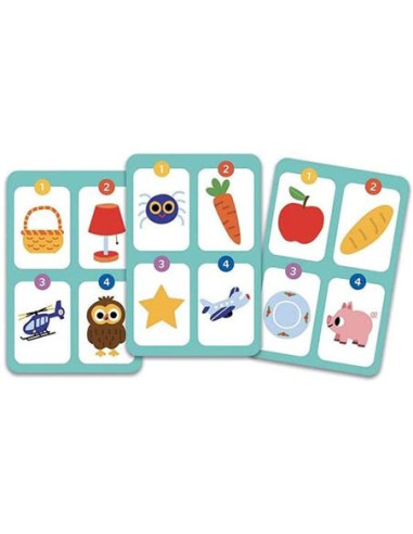 DJECO- JUEGO DE CARTAS MOTAMO JUNIOR