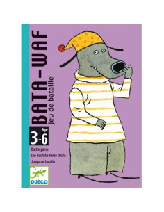 DJECO - JUEGO DE CARTAS BATA-WAF