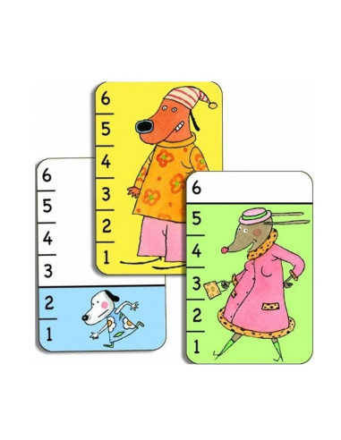 DJECO - JUEGO DE CARTAS BATA-WAF