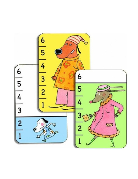 DJECO - JUEGO DE CARTAS BATA-WAF