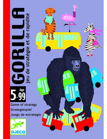 DJECO - JUEGO DE CARTAS GORILA