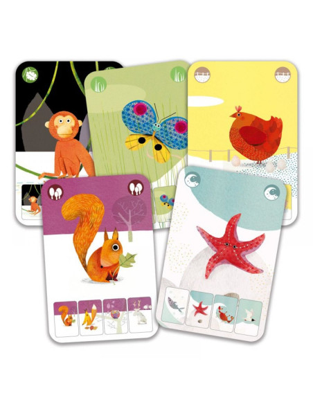 DJECO - JUEGO DE CARTAS MINI NATURE