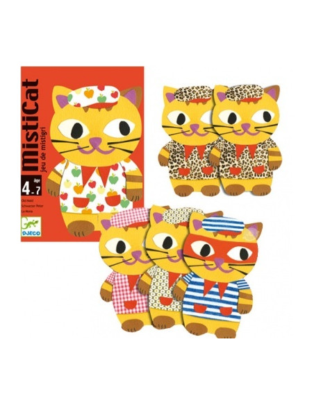 DJECO - JUEGO DE CARTAS MISTICAT