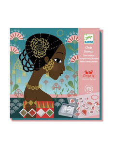 DJECO - DECORA CON SELLOS TRASPARENTES