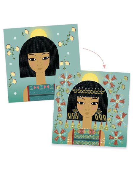 DJECO - DECORA CON SELLOS TRASPARENTES