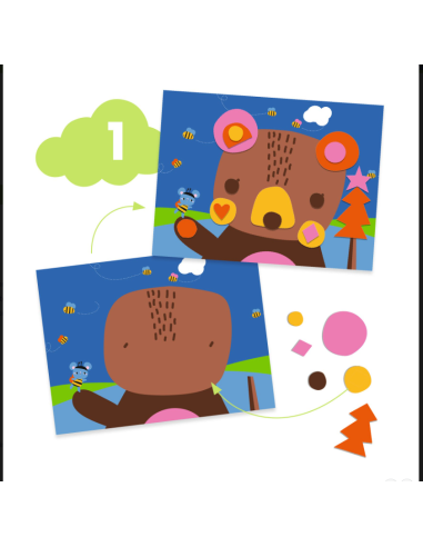 DJECO - 6 ACTIVIDADES CREATIVAS,EL RATON Y SUS AMIGOS