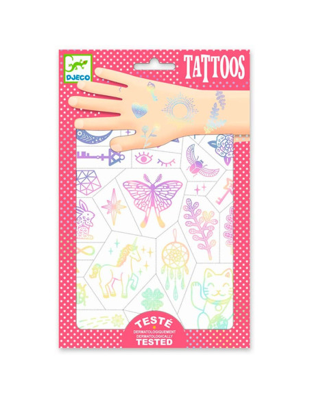 DJECO - TATTOS AMULETOS DE LA SUERTE